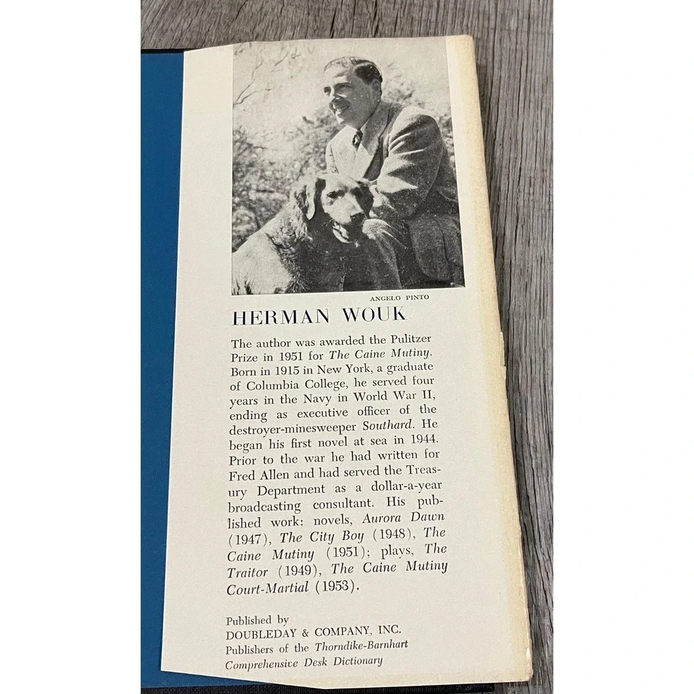 Vintage The Caine Mutiny Court-Martial: A Play by Herman‎ Wouk (1954, Hardcover)